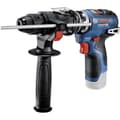 Miniatyrbillede 3 af 3: Bosch Professional GSR 12V-35 FC bore-/skruetrækker + bits + 2 batterier 12V 3,0 Ah + 1 oplader, Lboxx - 06019H3009