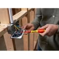 Miniatyrbild 5 av 6: Set med 5 skruvmejslar - STANLEY FATMAX - XTHT0-62692 - Slim Insulated 1000V - Elektriker + Phillips + Testare