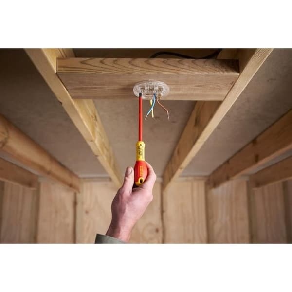 Set med 5 skruvmejslar - STANLEY FATMAX - XTHT0-62692 - Slim Insulated 1000V - Elektriker + Phillips + Testare