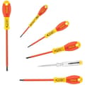 Miniatyrbillede 1 af 2: Sæt med 6 isolerede skruetrækkere, 1000V - STANLEY FATMAX - 0-65-441 - Elektriker + Philips + Tester