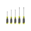 Miniatyrbild 1 av 5: Set med 5 RYOBI Torx magnetiska skruvmejslar - RHSDST5