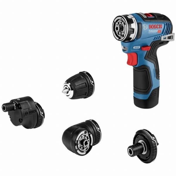 Bosch Professional GSR 12V-35 FC + GFA 12-H + GFA 12-B + L-BOXX bore-/skruetrækker - 06019H300B