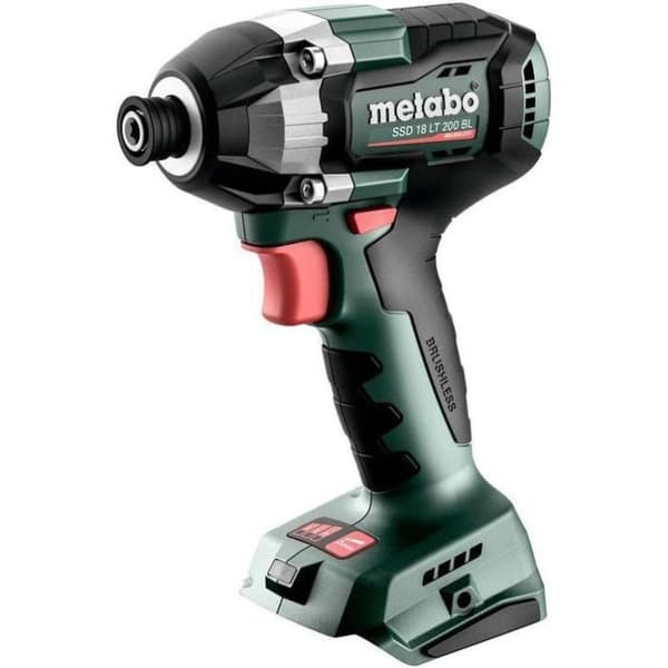 Akku-slagskruetrækker - METABO - SSD 18 LT 200 BL - 18 V - 200 Nm - Professionel