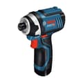 Miniatyrbillede 4 af 5: Bosch Professional GDR 12V-105 slagnøgle + 2 x 2,0 Ah batterier + LBOXX 2600 o/min - 06019A6977