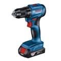 Miniatyrbillede 2 af 6: Bosch Professional GSR 18V Boremaskine + 2 Batterier 2,0 Ah + Lader + 82 dele, i L-Kuffert