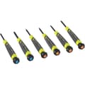 Miniatyrbild 5 av 6: Set med 6 precisionsskruvmejslar - RYOBI - SL1, SL2, SL3, PH1, PH0, SL2