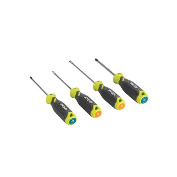 RYOBI Magnetisk Skruvmejsel Set med 4 - RHSDS4PC