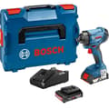 Miniatyrbild 1 av 4: Bosch Professional GDR 18V-160 slagskruvdragare + 2 x 2,0Ah batterier + L-BOXX - 06019G5100