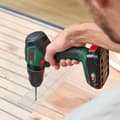 Miniatyrbild 3 av 6: Universal slagborrmaskin 18V + BOSCH PST 18 sticksåg + 2 batterier 2.0 Ah + laddare + väska 06039D410B