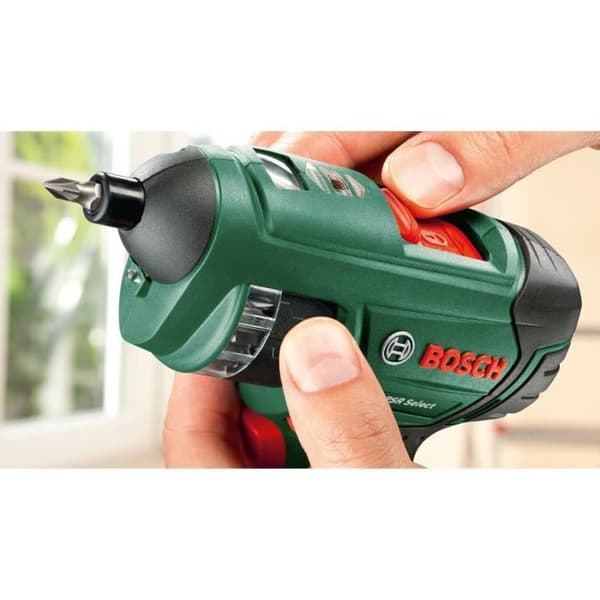 Bosch PSR Select batteridrevet skruetrækker (integreret 3,6V - 1,5Ah batteri med Micro USB-opladning)