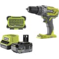Pikkukuva 1 / 6: RYOBI - 18 V ONE+ iskuporakone - 50 Nm - 500-1800 rpm + 4,0 Ah akku, 2,0 A laturi, laukku - R18PD3-140SA