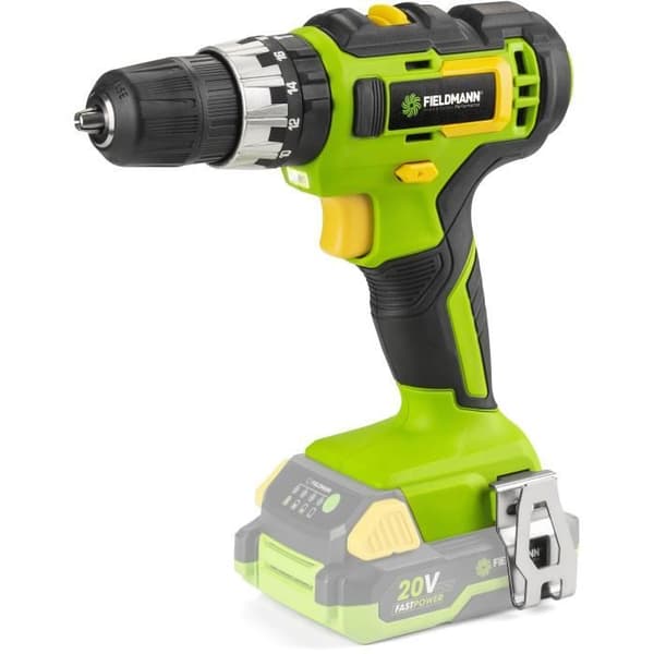 Sladdlös slagborrmaskin - FIELDMANN - 20V - 35 Nm - Ergonomisk och lätt