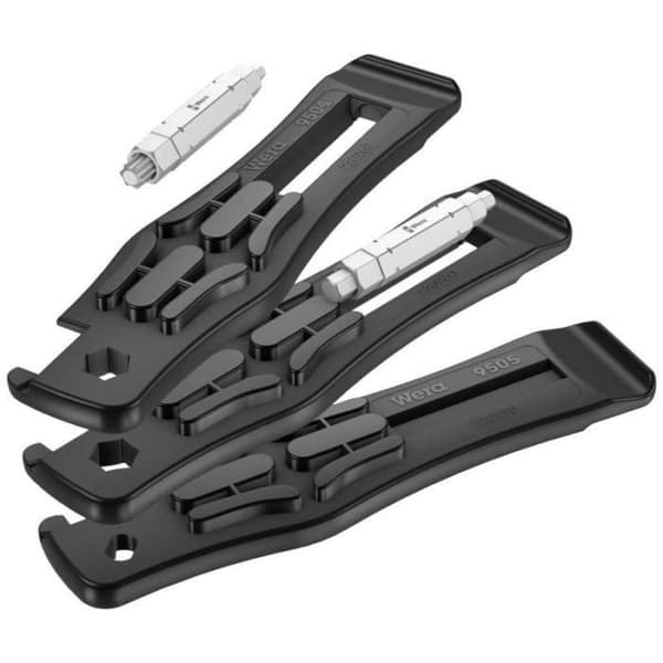 Wera Cykel Set 15 Tire Spak Set - WERA Brand - Vit - Kompakt 4-i-1 spets