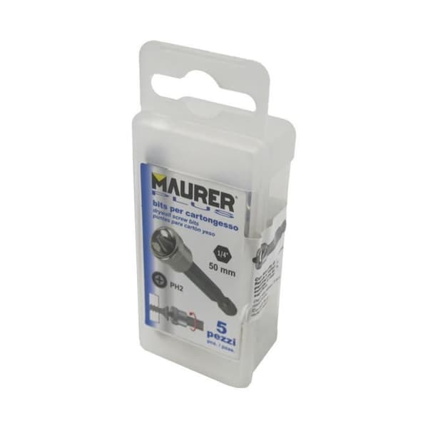 Destorpuntas Maurer Pladur Phillips N 2 Etui med 5 delar 50 mm