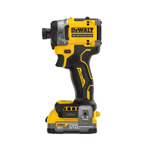 3 hastigheter 18V 282Nm XR slagskruvmejsel - DEWALT - med 2 18V 1,7Ah batterier - laddare - TSTAK - DCF860E2T-QW