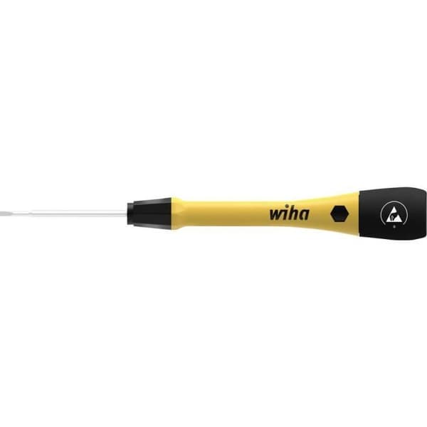 Wiha antistatisk (ESD) skruvmejsel för spårskruvar Bladlängd: 50 mm
