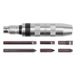 Slagskruvmejsel - YATO - YT-2801 - Slits och Phillips bits - Krom-vanadin