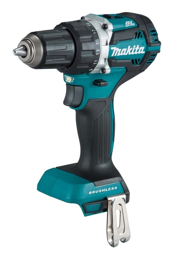 Makita DDF484Z boremaskine Nøglefri 1,6 kg Sort, Blå