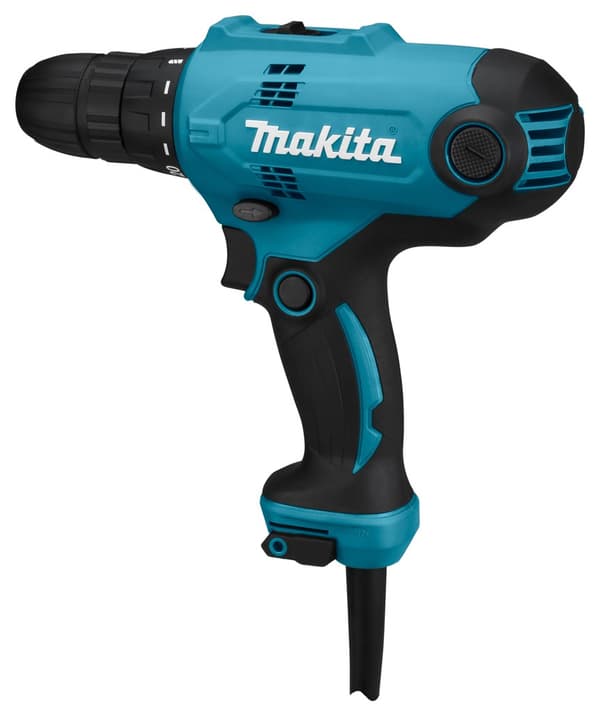 Makita DF0300 borrmaskin 1500 varv/min Nyckelfri 1,2 kg Svart, Blå