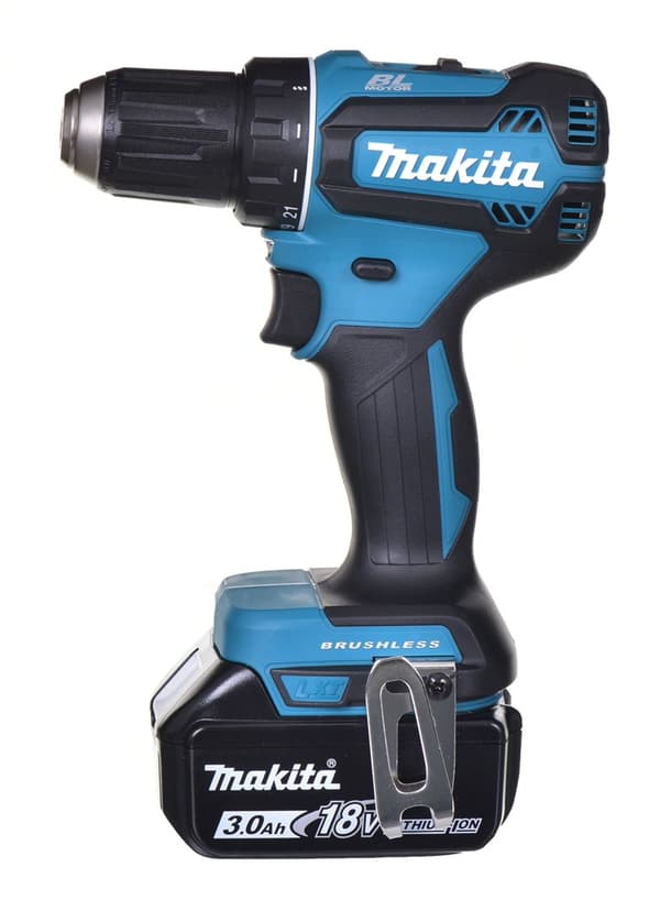 MAKITA DDF485RF3J Sladdlös borrmaskin 3x 18V 3Ah