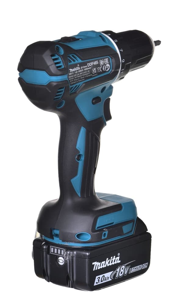 MAKITA DDF485RF3J Sladdlös borrmaskin 3x 18V 3Ah