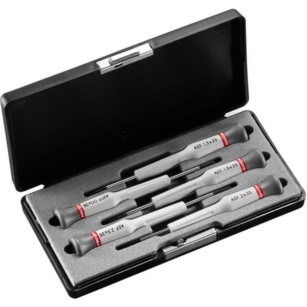 5 Microtech-tarkkuusruuvimeisselin sarja - FACOM - AEF.J1PB