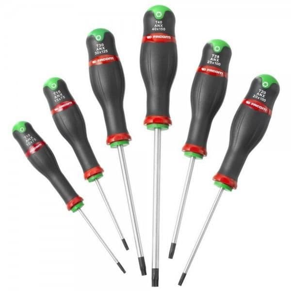 FACOM skruvmejselsats - ProTwist - Torx - 6 st - ATX.J6