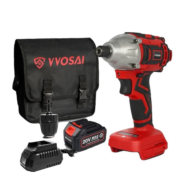 Elektrisk skruvdragare, 300NM borstlös batteri, uppladdningsbar slagborr., 20V WS-Z8-B1P, EU