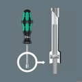 Miniatyrbild 2 av 3: Wera 395 Holo hylsnyckel - Svart - 10 mm