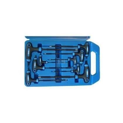 BGS TECHNIC Torx-skruvmejsel - Box med 9 skruvmejslar i storlekarna T10 till T50