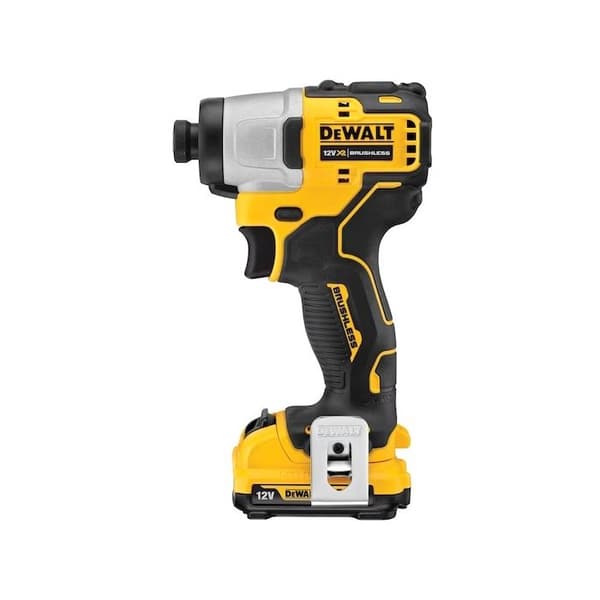 Trådlös slagnattdrivare - DEWALT - XR 12V - 2Ah Li-Ion - Borstlös - 3 hastigheter