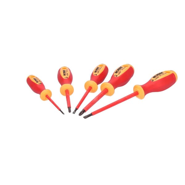 5 Ergonomic 120511 VDE 1000V IRONSIDE -ruuvimeisselin sarja