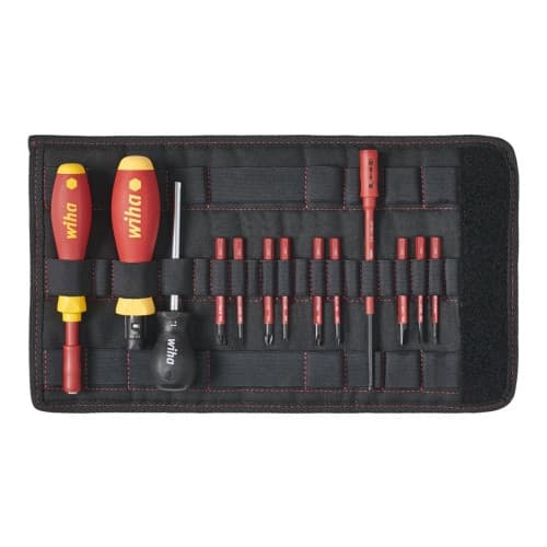 Wiha TorqueVario-S electric 2872 - torque screwdriver set - 14 delar