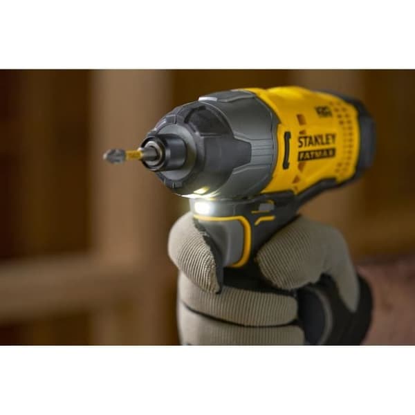 Sladdlös slagskruvdragare + 2Ah batteri + laddare - 18V - Stanley Fatmax - SFMCF800D1K-QW