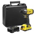 Miniatyrbild 1 av 6: Sladdlös slagskruvdragare + 2Ah batteri + laddare - 18V - Stanley Fatmax - SFMCF800D1K-QW