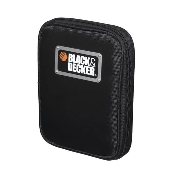 BLACK+DECKER Spärrskruvmejsellåda - A7104-XJ - 56 tillbehör