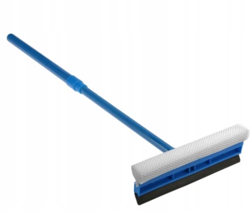 Dubbelsidig teleskopisk glasskrapa 40-70 cm