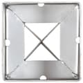 Miniatyrbild 5 av 6: vidaXL Jordspett 12 st silver 9x9x75 cm galvaniserat stål