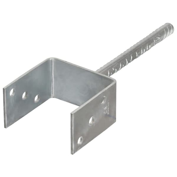 vidaXL Jordankare 6 st silver 10x6x30 cm galvaniserat stål