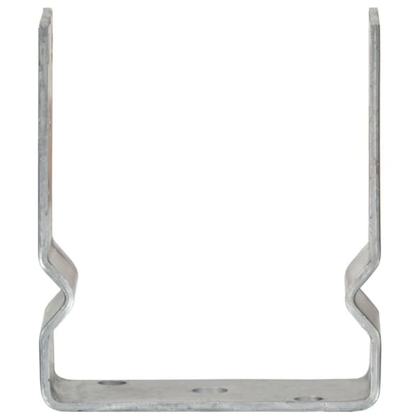 vidaXL Jordankare 6 st silver 12x6x15 cm galvaniserat stål
