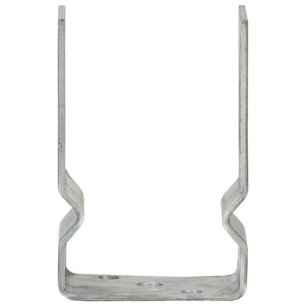 vidaXL Jordspyd for gjerde 12 stk sølv 9x6x15 cm galvanisert stål
