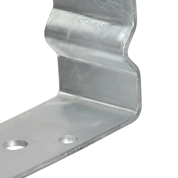 vidaXL Jordspyd for gjerde 12 stk sølv 9x6x15 cm galvanisert stål