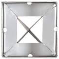 Miniatyrbild 5 av 6: vidaXL Jordspett 2 st silver 9x9x90 cm galvaniserat stål