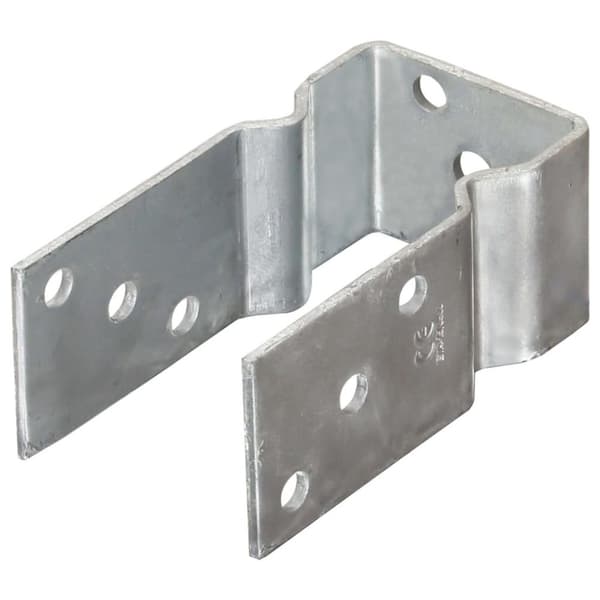 vidaXL jordankre 6 stk. 7x6x15 cm galvaniseret stål sølvfarvet