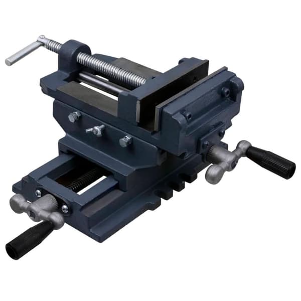 vidaXL Manuell borskrustikke tverr 127 mm