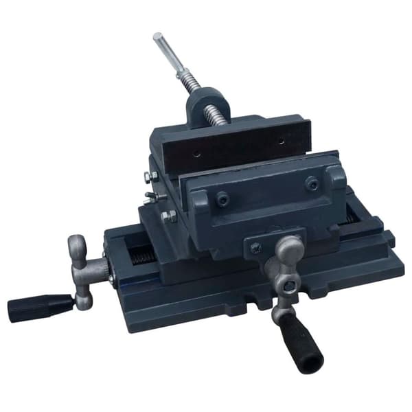vidaXL Manuell borskrustikke tverr 127 mm