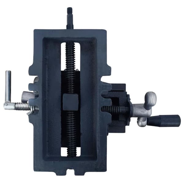 vidaXL Manuell borskrustikke tverr 127 mm