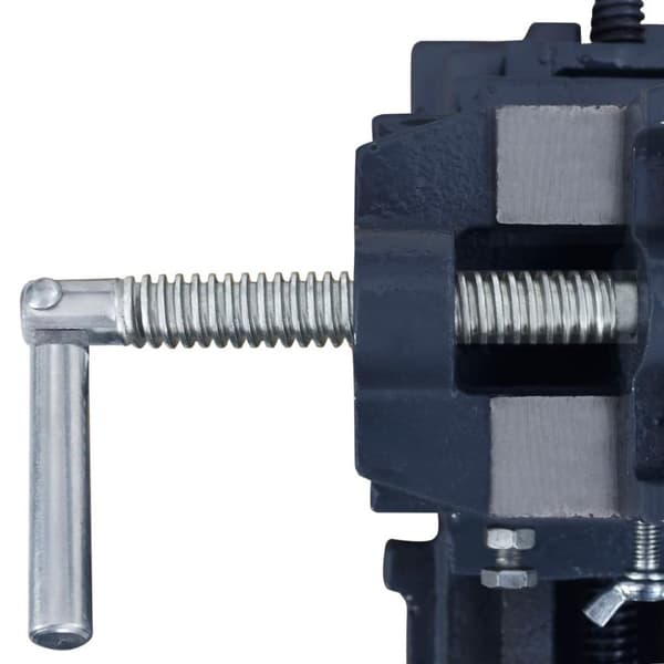 vidaXL Manuell borskrustikke tverr 127 mm