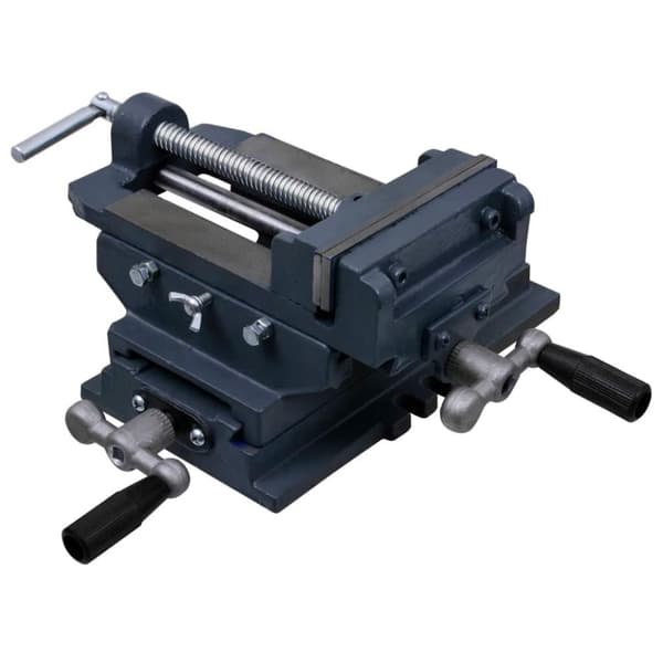 vidaXL Manuell borskrustikke tverr 127 mm