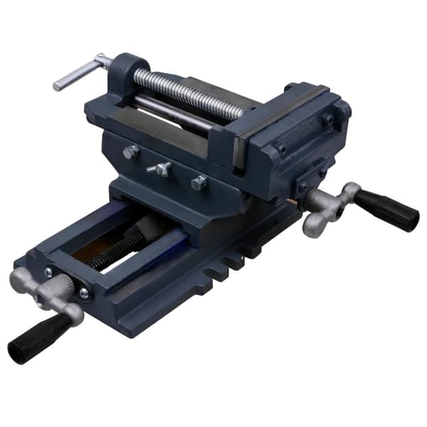 vidaXL Manuell borskrustikke tverr 127 mm